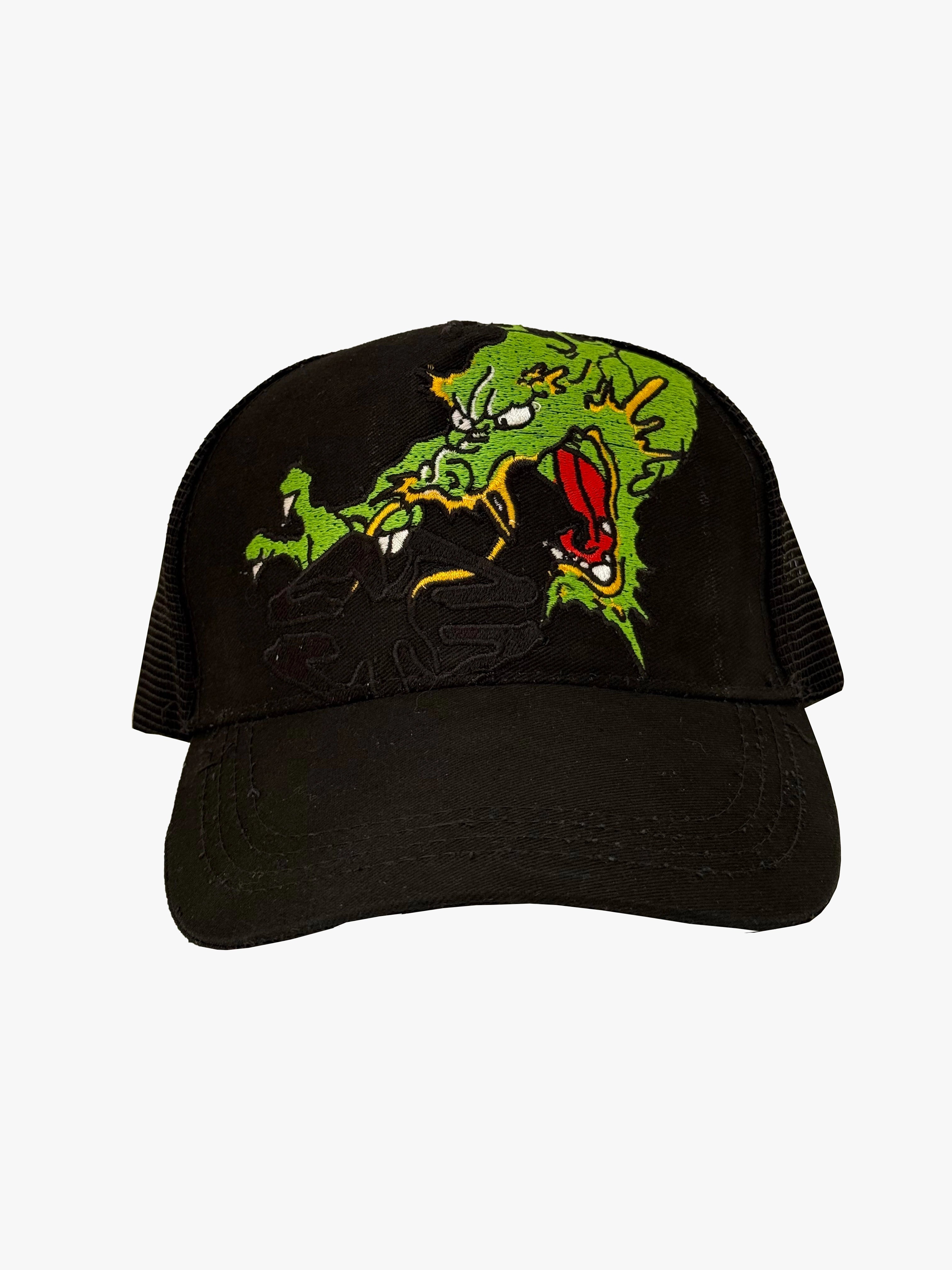 Gorra dragón negra