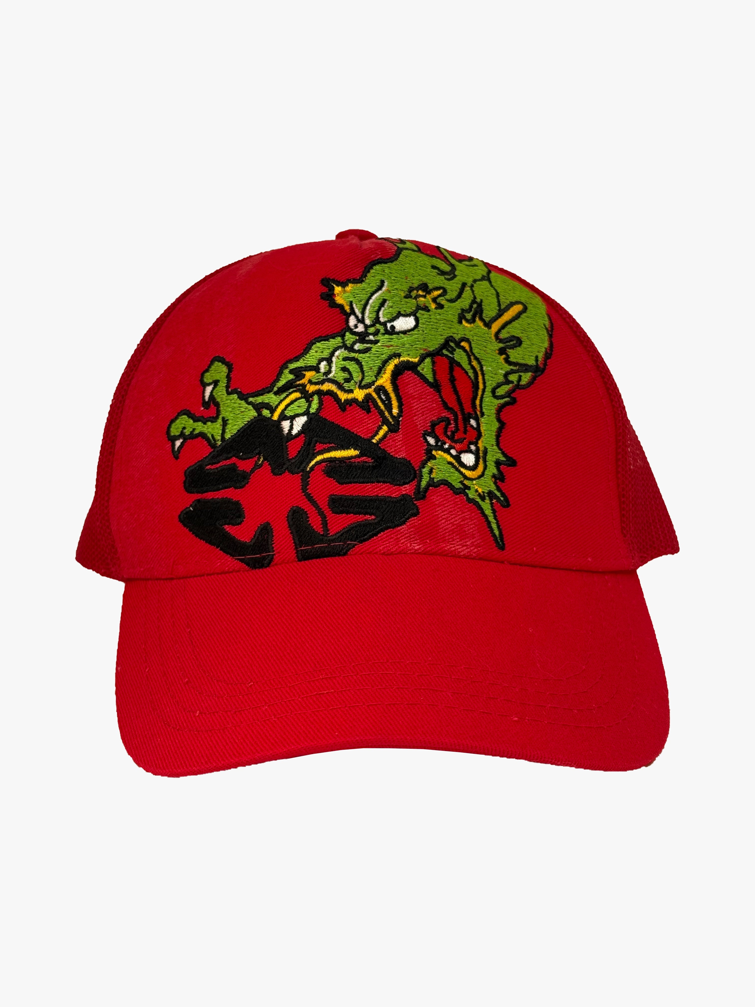 Gorra dragón roja