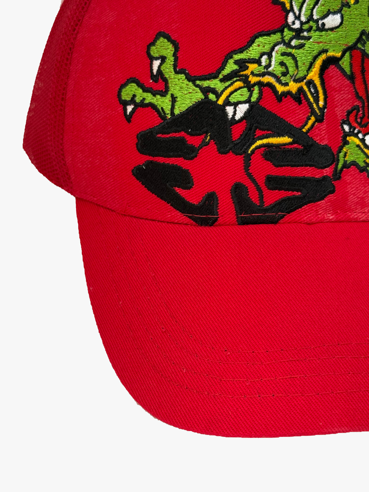 Gorra dragón roja