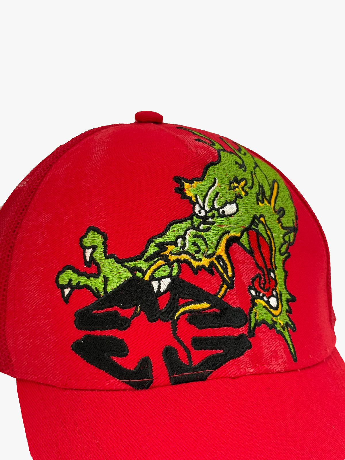 Gorra dragón roja